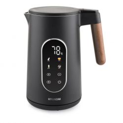 Czajnik Hyundai VK-690B Czarny (2200 W, 1,7 L Regulacja od 40°C do 100°C, Keep Warm)