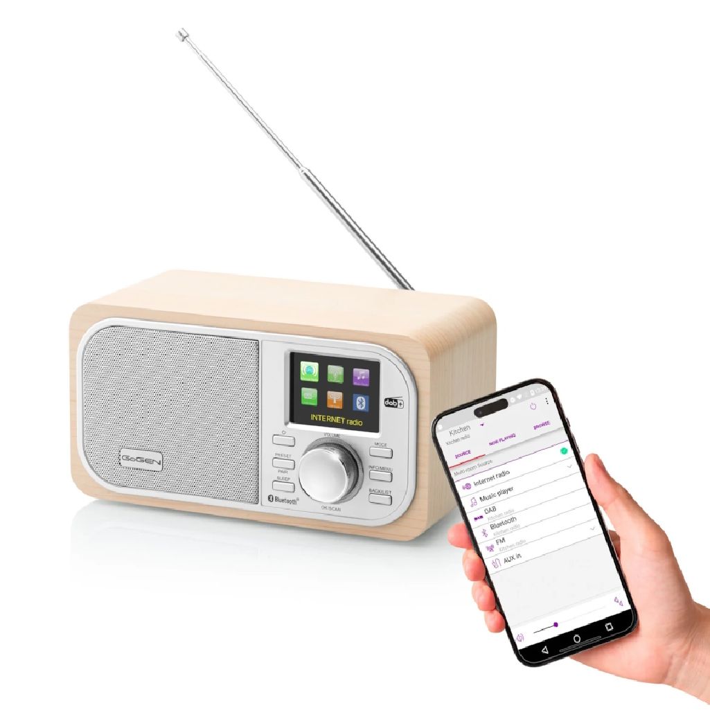 Radio Internetowe GoGEN IR 237 BTDAB (DAB+, FM, BT, USB)