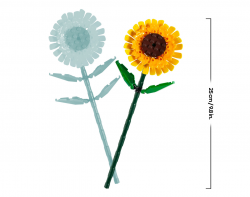 LEGO Botanicals 40524 Słoneczniki