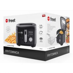 Frytownica Eldom FR 18 C 2,5 L 1800 W Czarna Składana