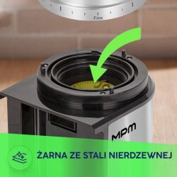 Młynek Żarnowy Do Kawy MPM MMK 09 INOX
