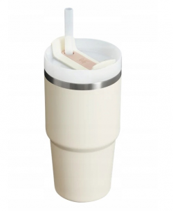 Stanley Kubek Termczny Quencher H2.O Floestate 0.6L Cream 2.0