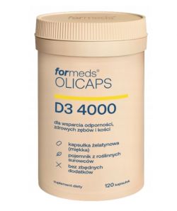 Olicaps D3 4000 Formeds Witamina D3 (cholekalcyferol z lanoliny) 4000 IU