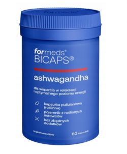 Bicaps Ashwagandha Formeds Stres, Nerwy, Relaks, Sen
