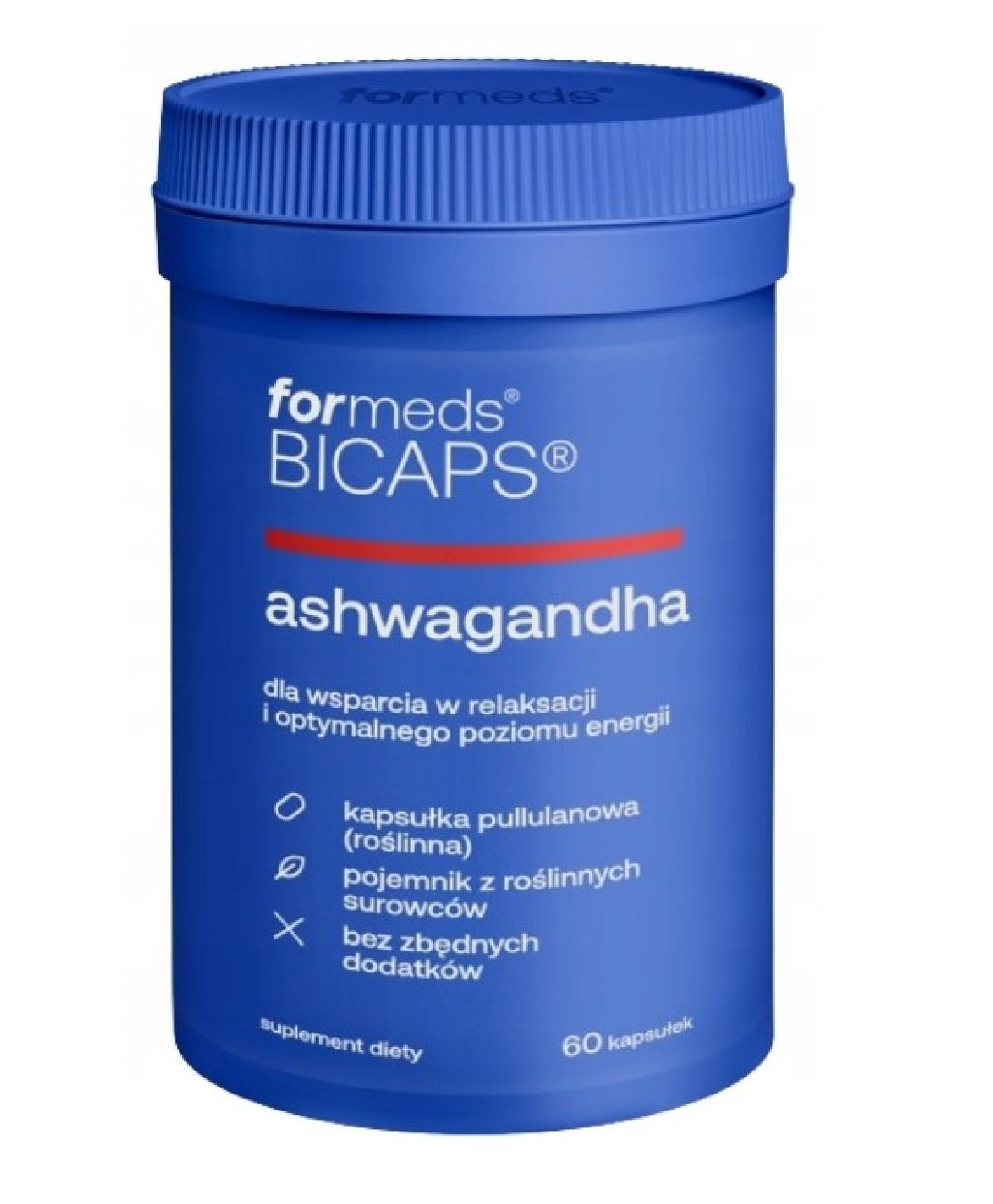 Bicaps Ashwagandha Formeds Stres, Nerwy, Relaks, Sen