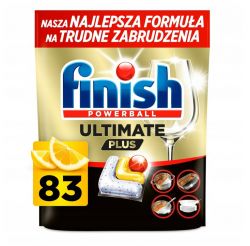 Kapsułki Do Zmywarki Finish Ultimate Plus 83 Lemon