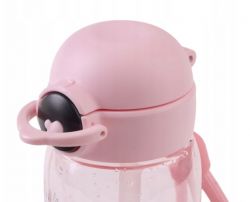 Butelka Dziecięca Panda Na Wodę 360 ml BR-0237 Różowa