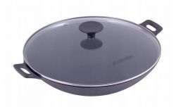 Patelnia Kamille WOK 4814 Żeliwny 30 cm