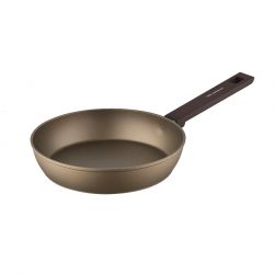 Patelnia Aston Florina 20 cm IND. by Mateusz Gessler (Szampan, Powłoka Non-Stick, Uchwyt Czarny)