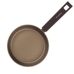 Patelnia Aston Florina 20 cm IND. by Mateusz Gessler (Szampan, Powłoka Non-Stick, Uchwyt Czarny)