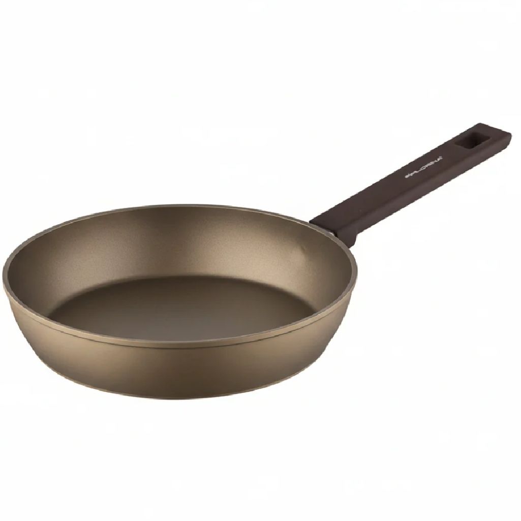 Patelnia Aston 28 cm IND. Florina by Mateusz Gessler (Szampan, Powłoka Non-Stick, Uchwyt Czarny)