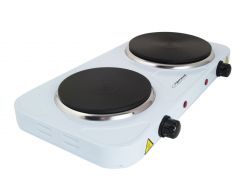 Kuchenka Elektryczna Esperanza Yellowstone Biała 2500W 2 Palniki EKH014W