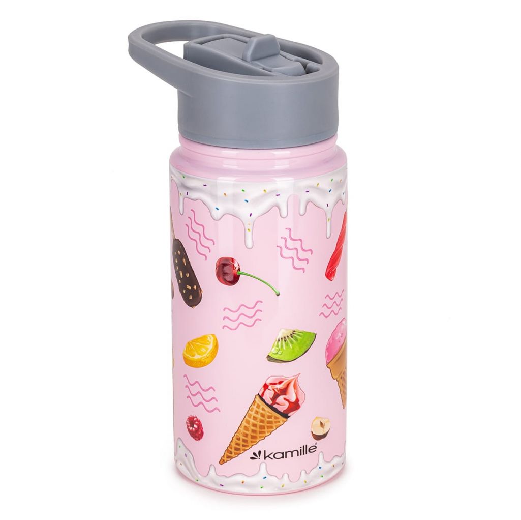 Butelka Termiczna Kamille 2162 Różowa 480 ml