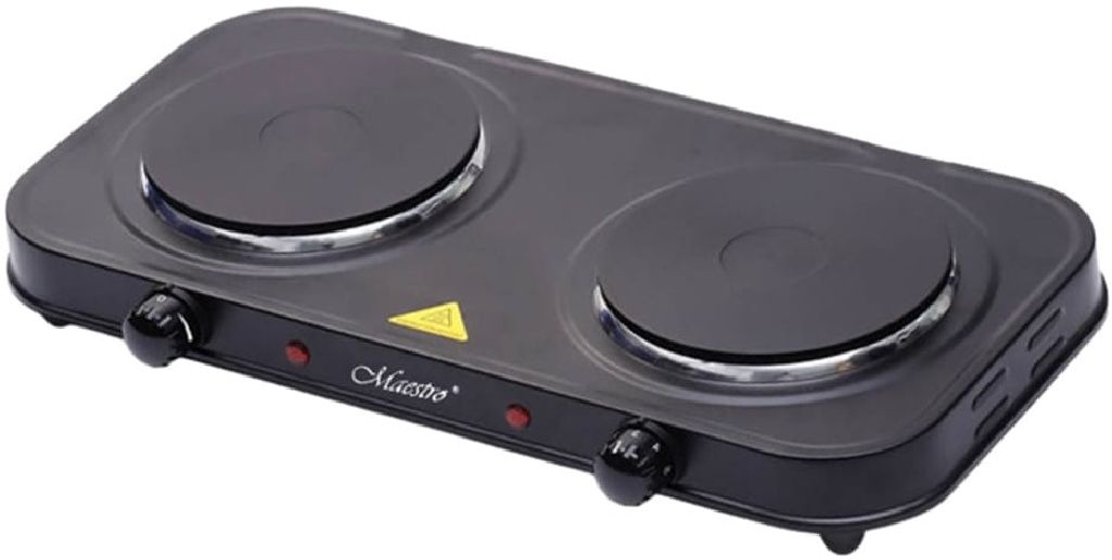 Kuchenka Elektryczna Maestro MR 771 2 Czarna 2000 W