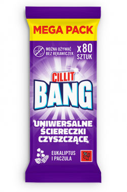 Ściereczki Czyszczące Uniwersalne Cillit Bang 80 szt