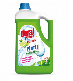 Płyn Do Naczyń Dual Power Limone Verde 4900 ml