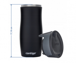Contigo Kubek Termiczny Podwójne Ścianki West Loop, Gunmetal 2.0 470 ml