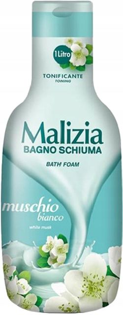 Płyn Do Kąpieli Malizia Muschio Bianco 1L