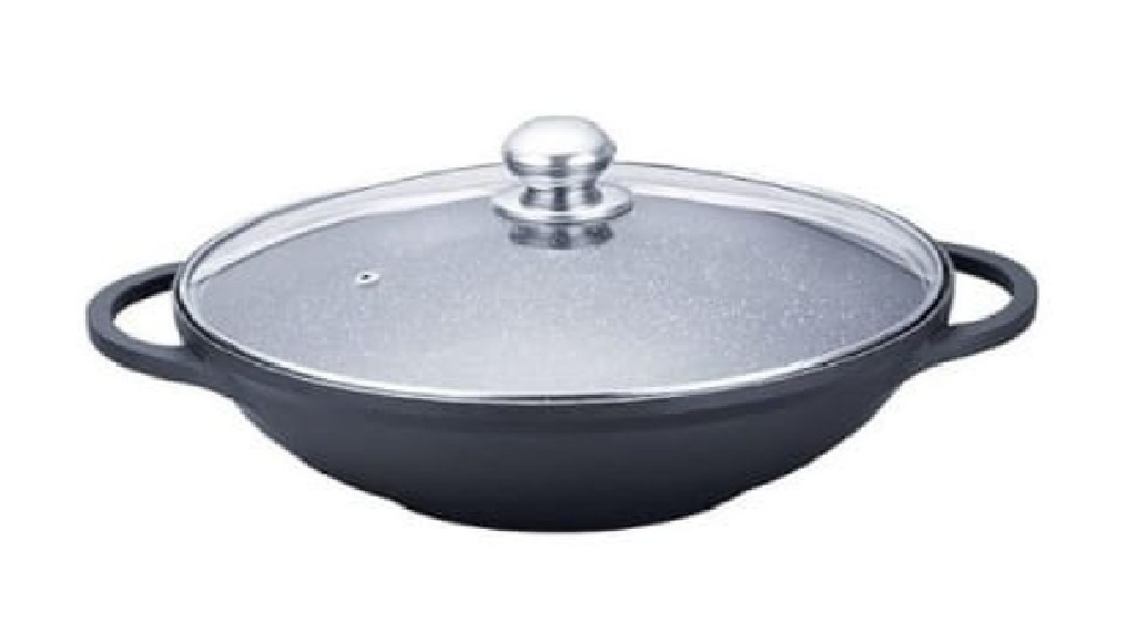 Patelnia Maestro Wok MR 4832 Granitowa 32 cm