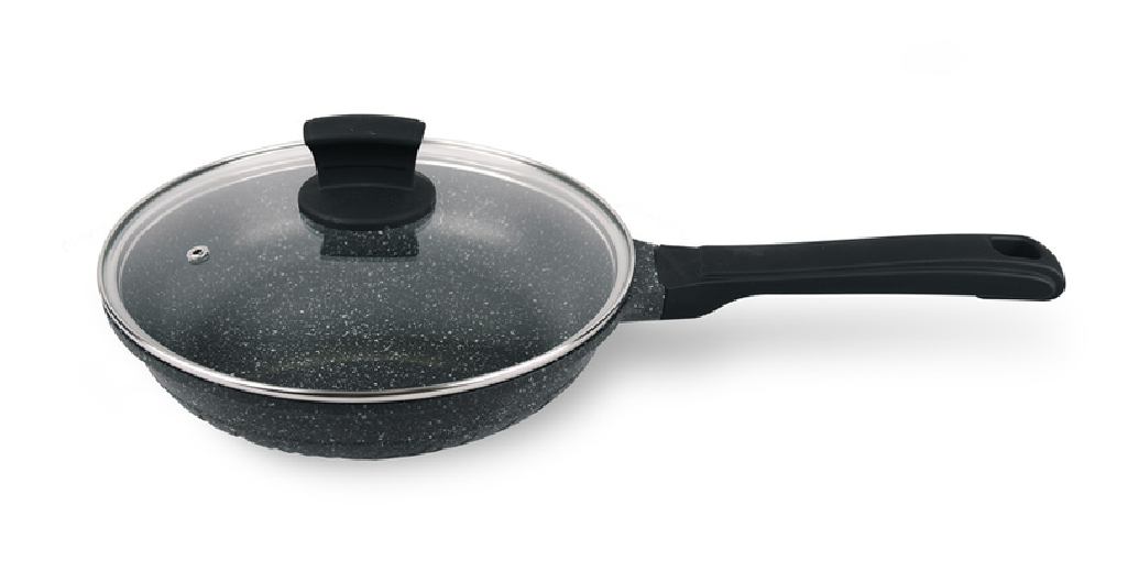 Patelnia Maestro MR 1225 28 Czarna Granitowa