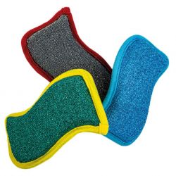Zmywak Gąbka i Mictrofibre 2w1 Spontex Flex&Wash Kit 3 Szt