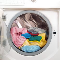 Zmywak Gąbka i Mictrofibre 2w1 Spontex Flex&Wash Kit 3 Szt