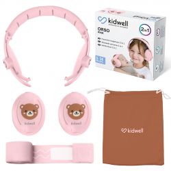 Słuchawki Wygłuszające Orso 2w1 Pink Kidwell