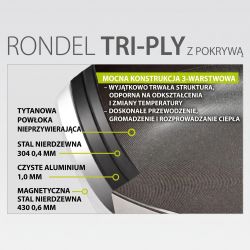 Rondel Maestro MR 1260 20S Titancore Z Pokrywką