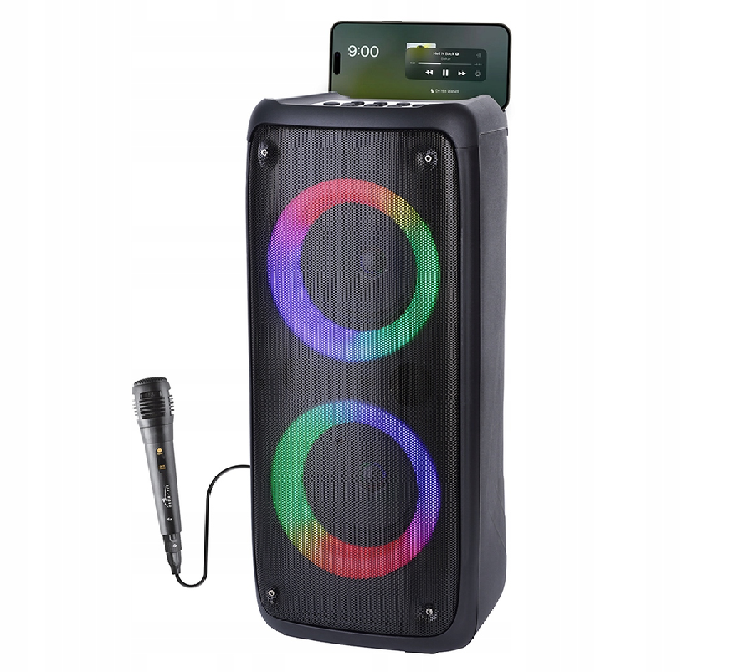 Głośnik Bluetooth Media-tech 5.0 +EDR Z Dodatkową Funkcją Karaoke MT3181