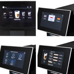 Ekspres Ciśnieniowy Blaupunkt CMA 501 Czarny (20 Bar, LCD, Młynek, Automat Spieniający, Pojemnik Na Mleko)