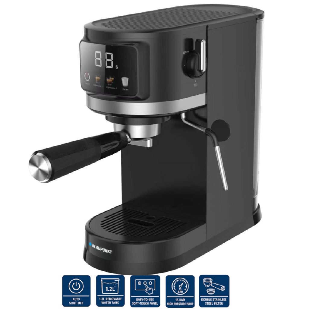 Ekspres Ciśnieniowy Blaupunkt CMP 412 Czatny (15 BAR, LCD)