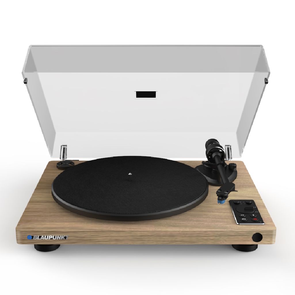 Gramofon Blaupunkt AT-100BT Varsovia Drewno (7” i 12”, BT-OUT, RCA-OUT, USB-C)