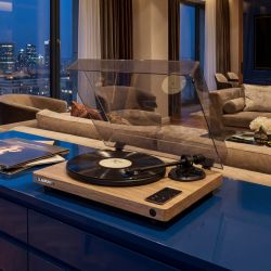 Gramofon Blaupunkt AT-100BT Varsovia Drewno (7” i 12”, BT-OUT, RCA-OUT, USB-C)