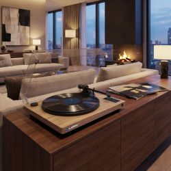 Gramofon Blaupunkt AT-100BT Varsovia Drewno (7” i 12”, BT-OUT, RCA-OUT, USB-C)