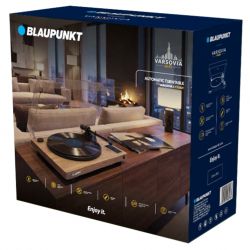 Gramofon Blaupunkt AT-100BT Varsovia Drewno (7” i 12”, BT-OUT, RCA-OUT, USB-C)