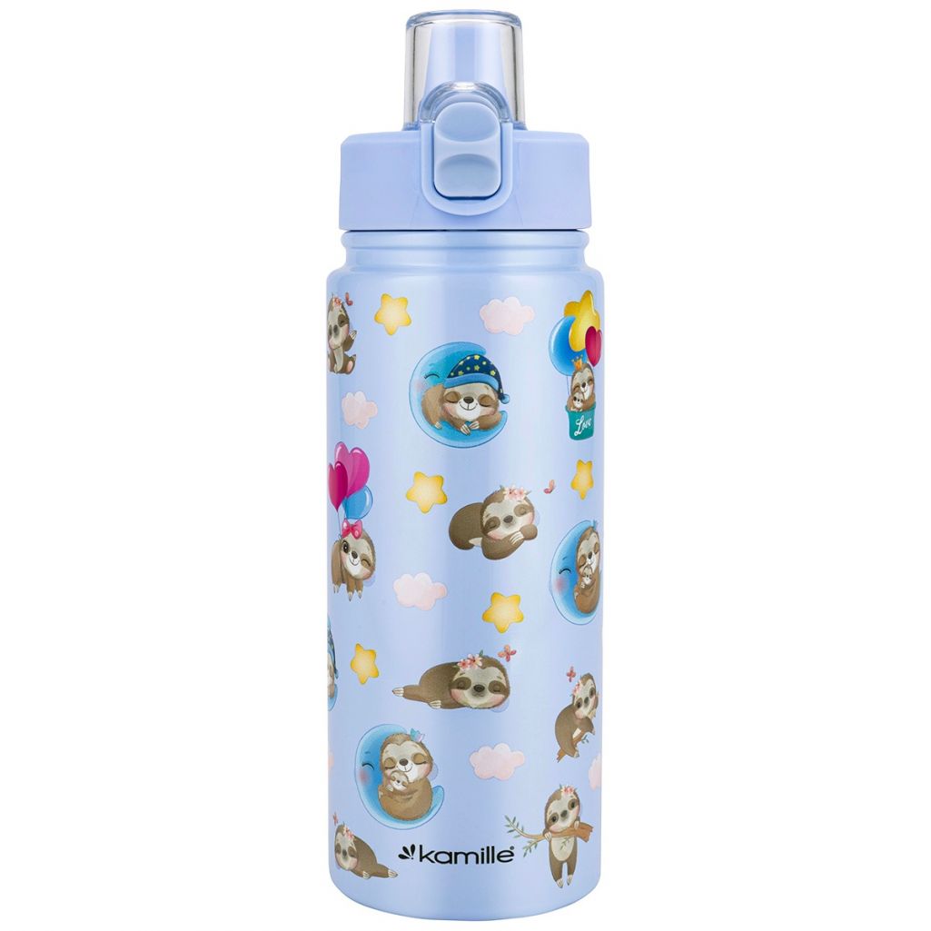 Butelka Termiczna Kamille 2164 Niebieska 600 ml