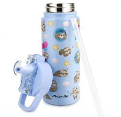 Butelka Termiczna Kamille 2164 Niebieska 600 ml