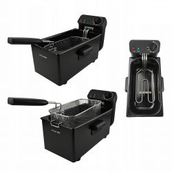 Frytownica Kamille 6816 Czarna 2000 W 3.0 L