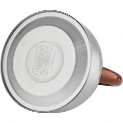 Czajnik Nieelektryczny Florina Joe 2.5 L Z Gwizdkiem, IND. (Inox, Uchwyt Drewno)