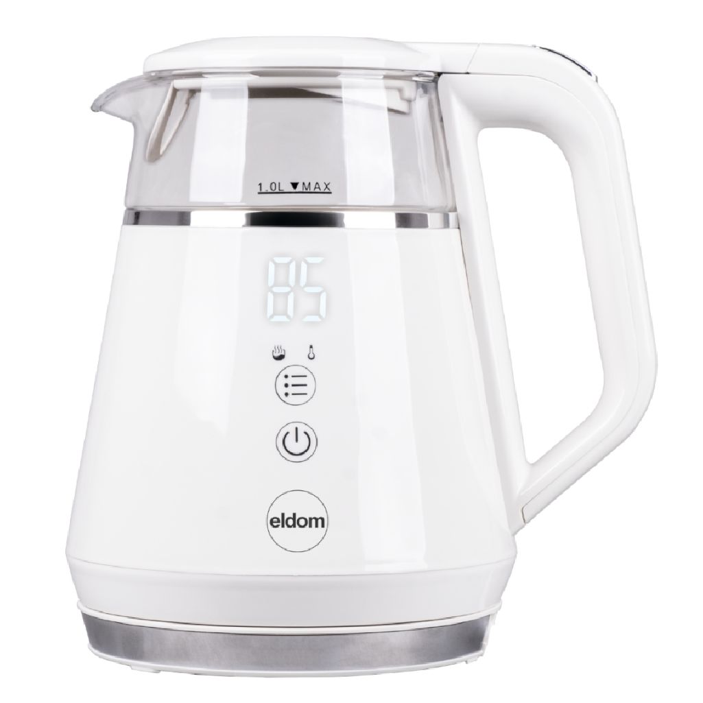 Czajnik ELDOM C 505 Szklany Czarny Regulacja Temperatury 1L