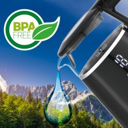 Czajnik Eldom C 505 Szklany Biały Regulacja Temperatury 1L