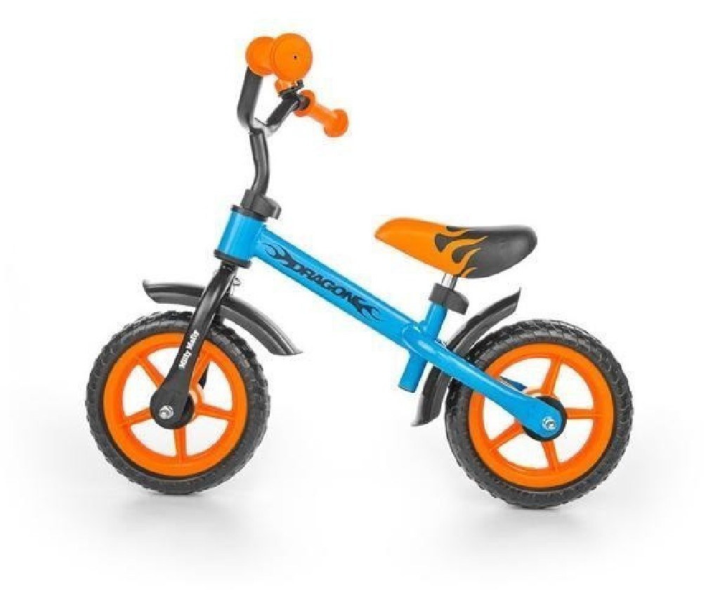 Milly Mally Dragon rowerek biegowy  blue-orange
