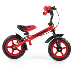 Milly Mally Dragon rowerek biegowy + hamulec red