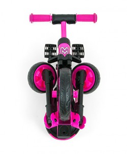 Milly Mally Grande rowerek trójkołowy 2w1 pink