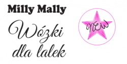 Milly Mally Wózek dla lalek głęboki Dori Prestige Mint