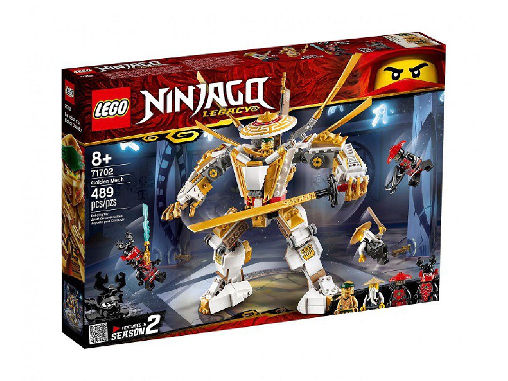 LEGO Ninjago Złota zbroja 71702