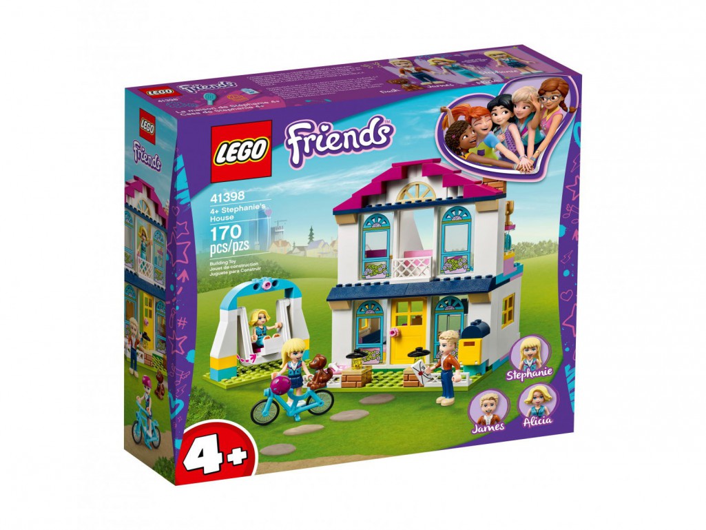 LEGO Friends Dom Stephanie 4+ 41398