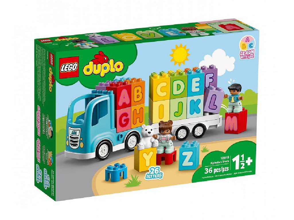 LEGO Duplo Ciężarówka z alfabetem 10915