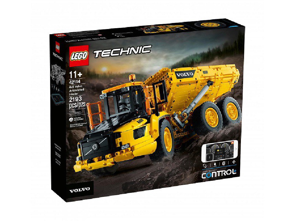 LEGO Technic Wozidło przegubowe Volvo 6x6 42114