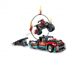 LEGO Technic Furgonetka i motocykl kaskaderski 42106